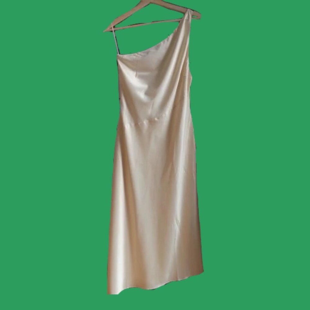 NWT Wray NYC one-shoulder slip dress